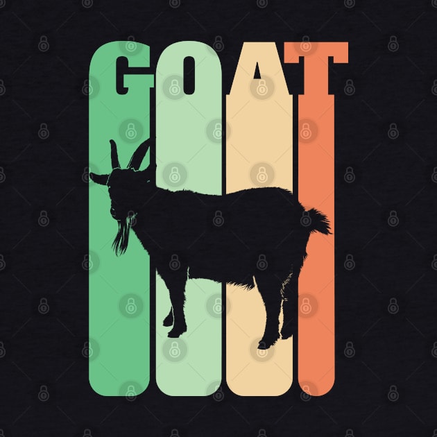 Goat - Goat Retro by Kudostees